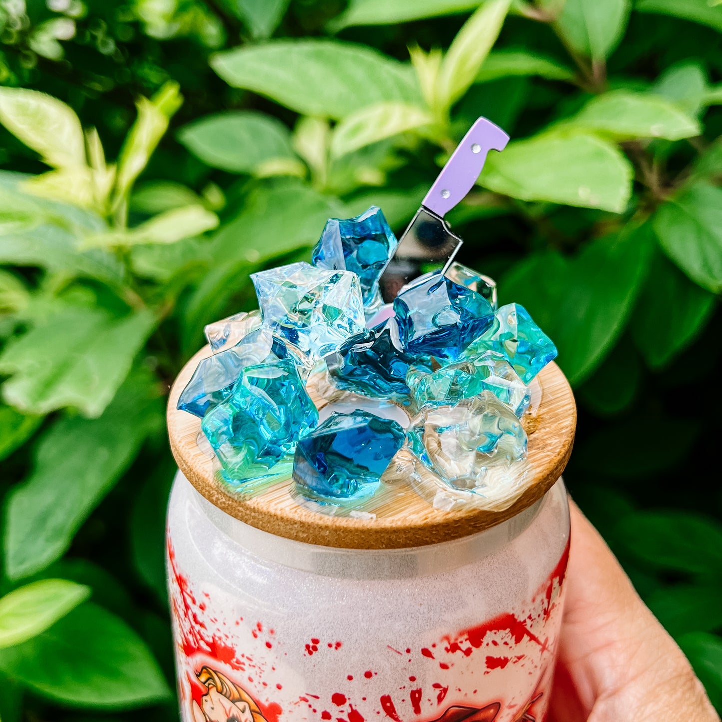 Horror Pony Glass Can Tumbler