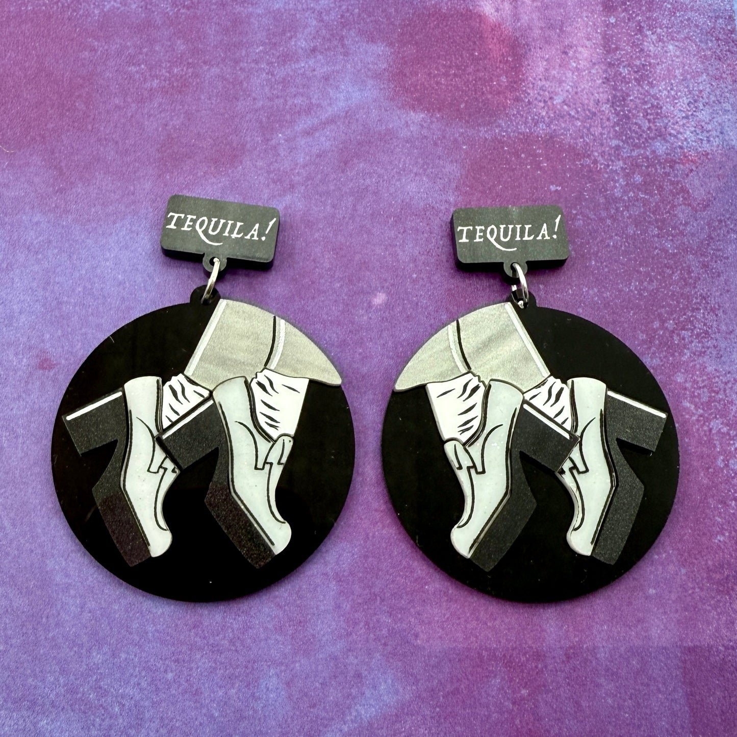Tequila Shoe Earrings