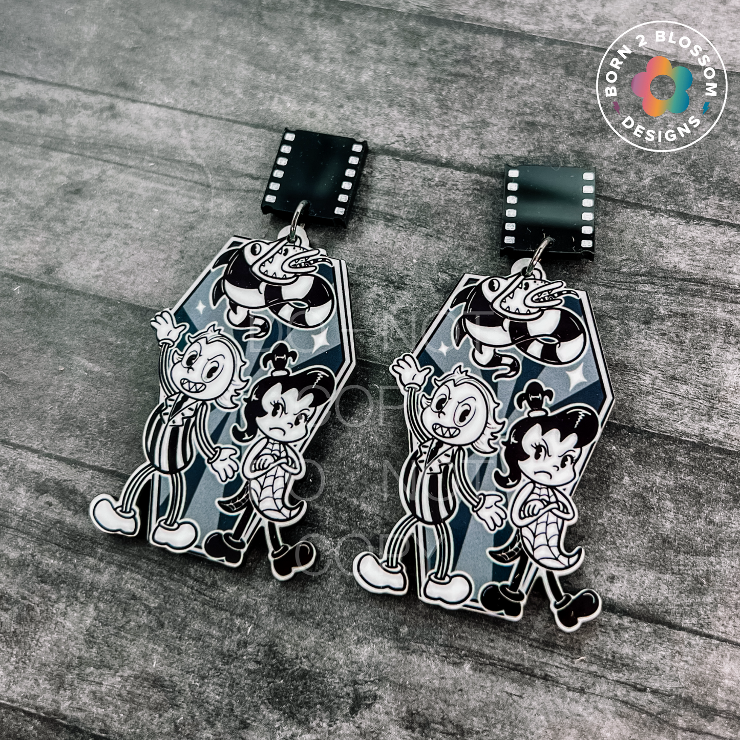 Old Timey Halloween Dangles