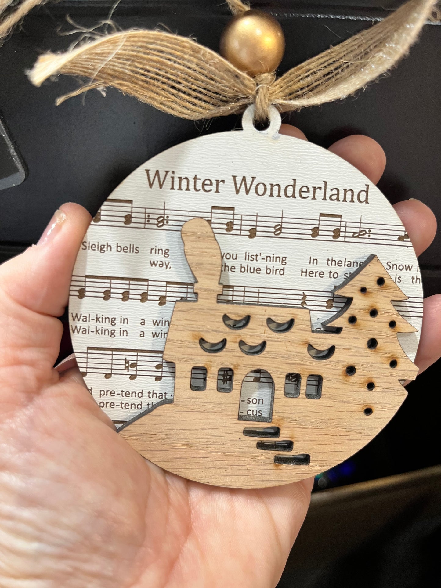 MAY CLEARANCE Christmas Carol Ornaments