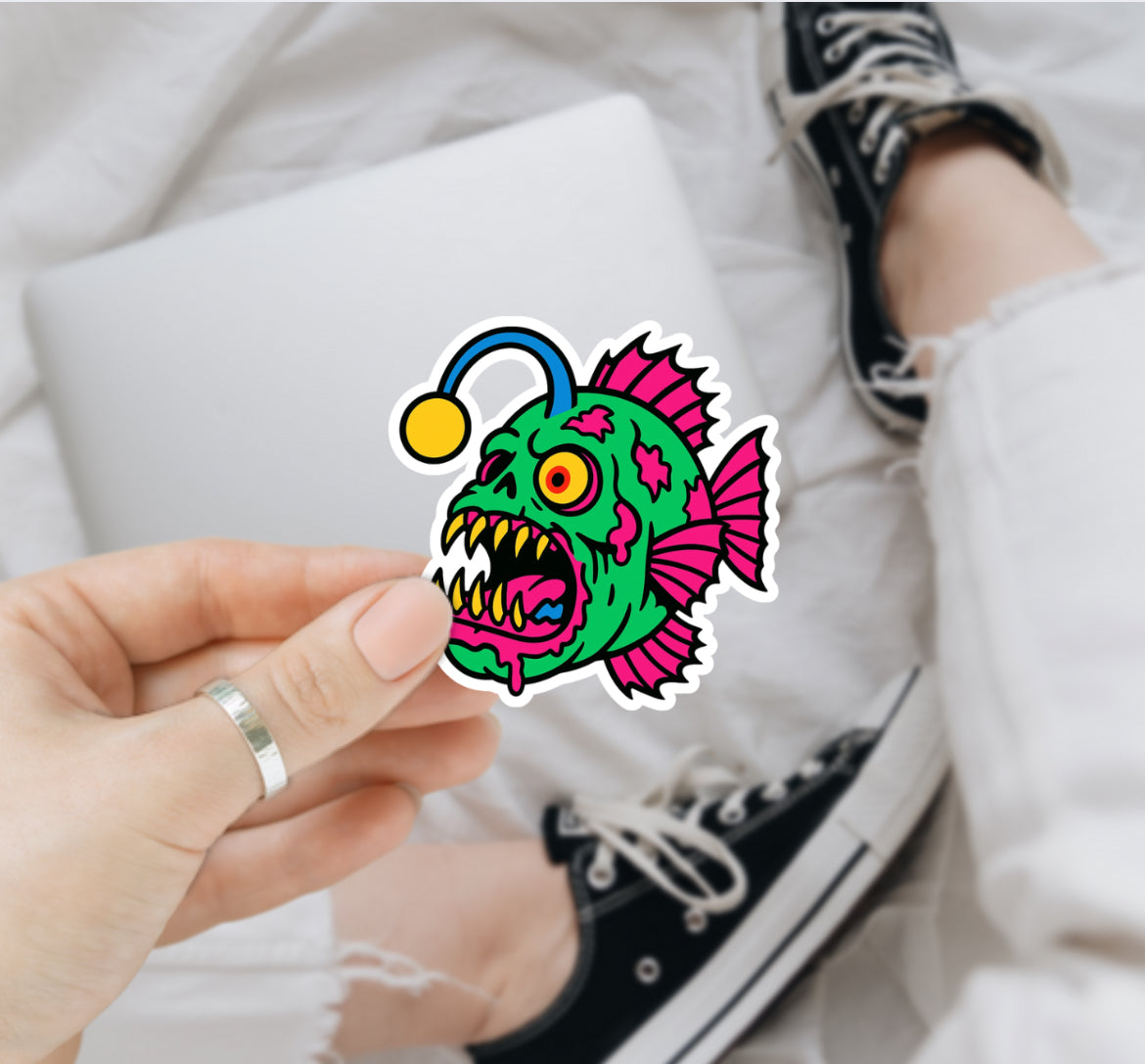 Pop Art Zombie Vinyl Decals (7 Designs Available)