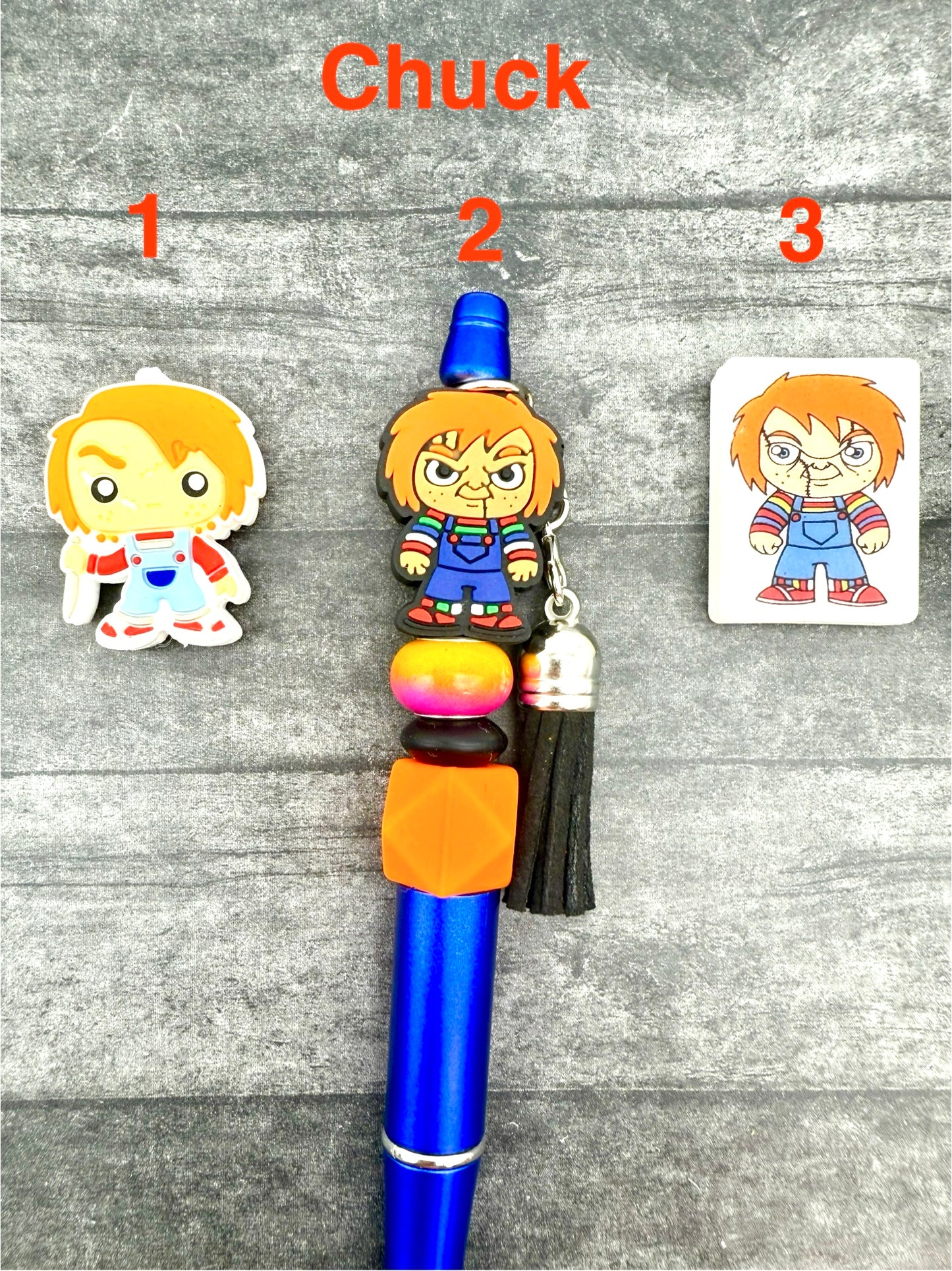 HORROR CHARACTERS Beaded Pens