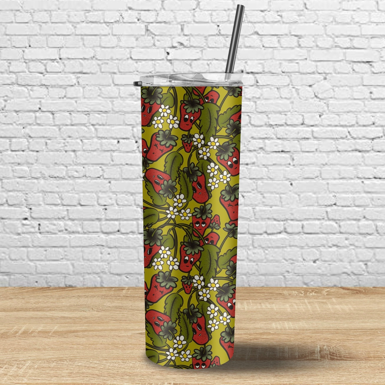 Strawberry Tumbler
