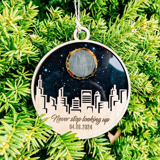 MAY CLEARANCE Eclipse 2024 Ornament