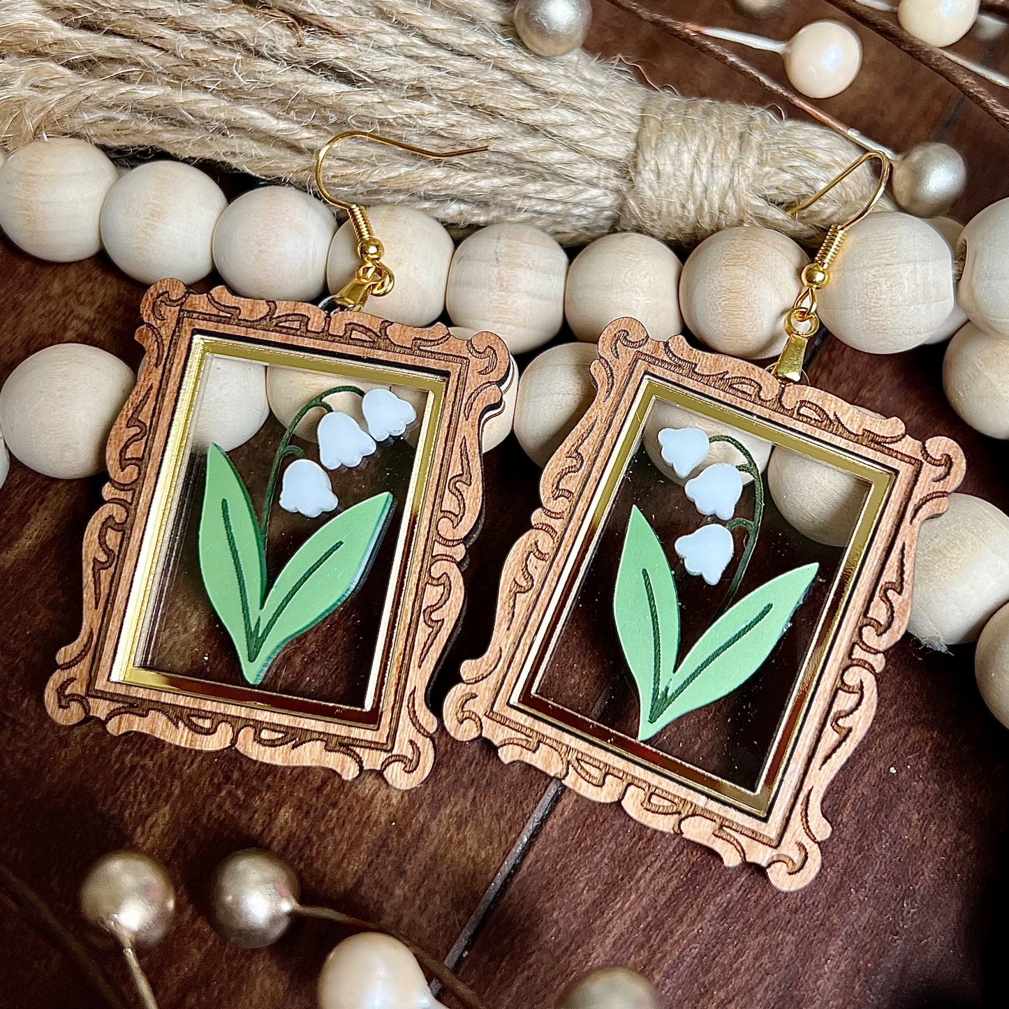 Lily of the Valley Dangles