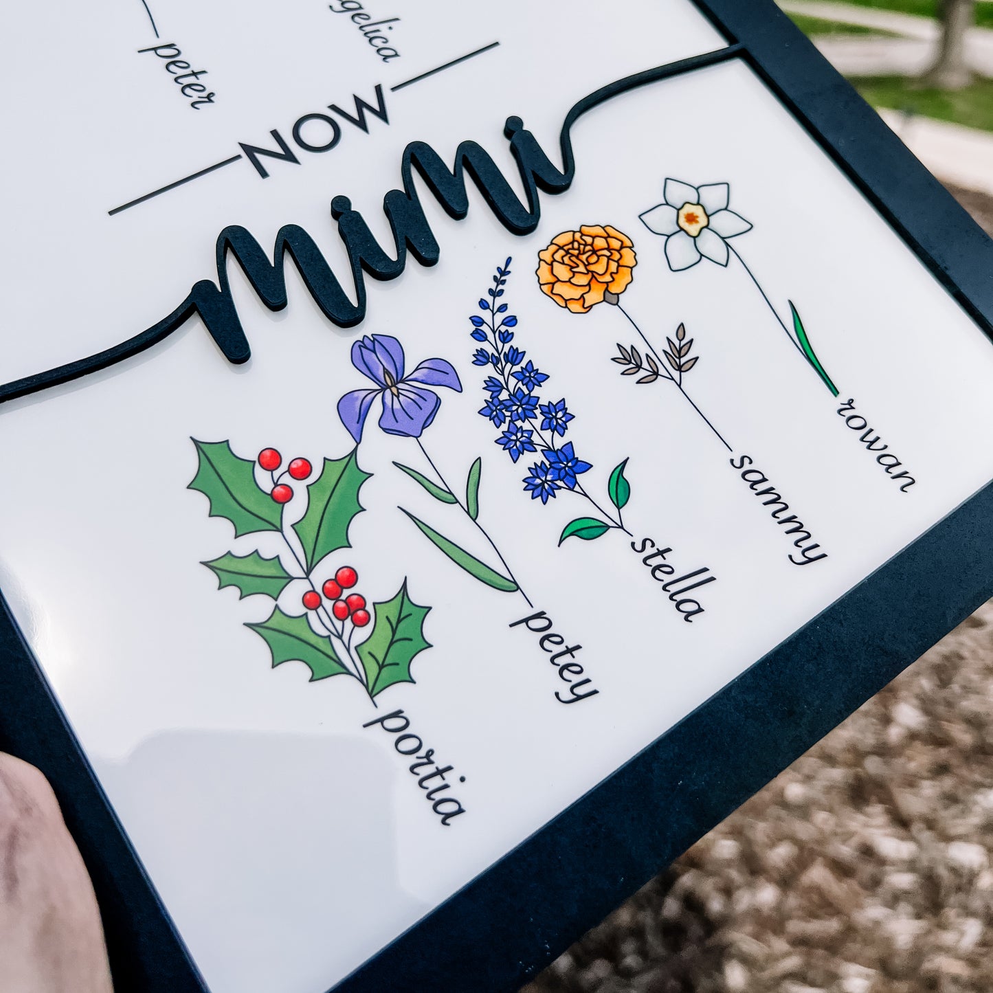 Birth Flower Sign