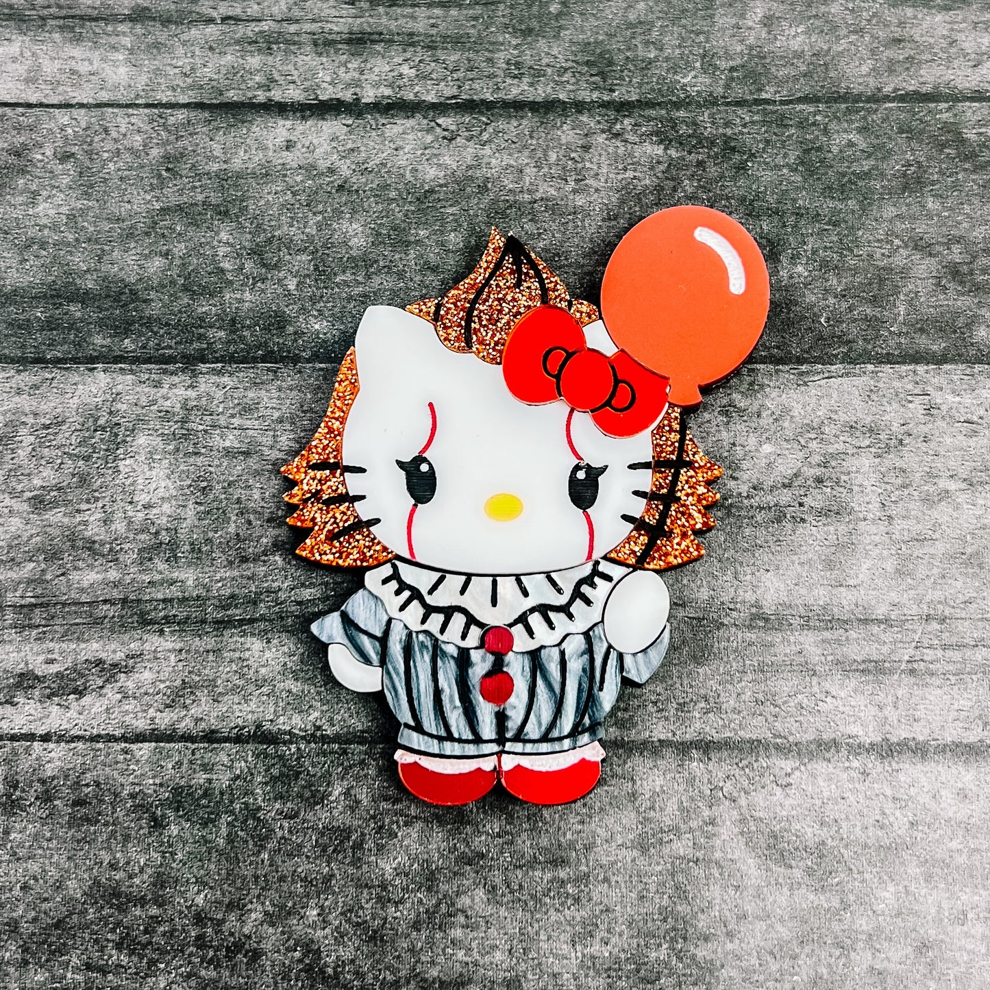 Horror Kitty BROOCH
