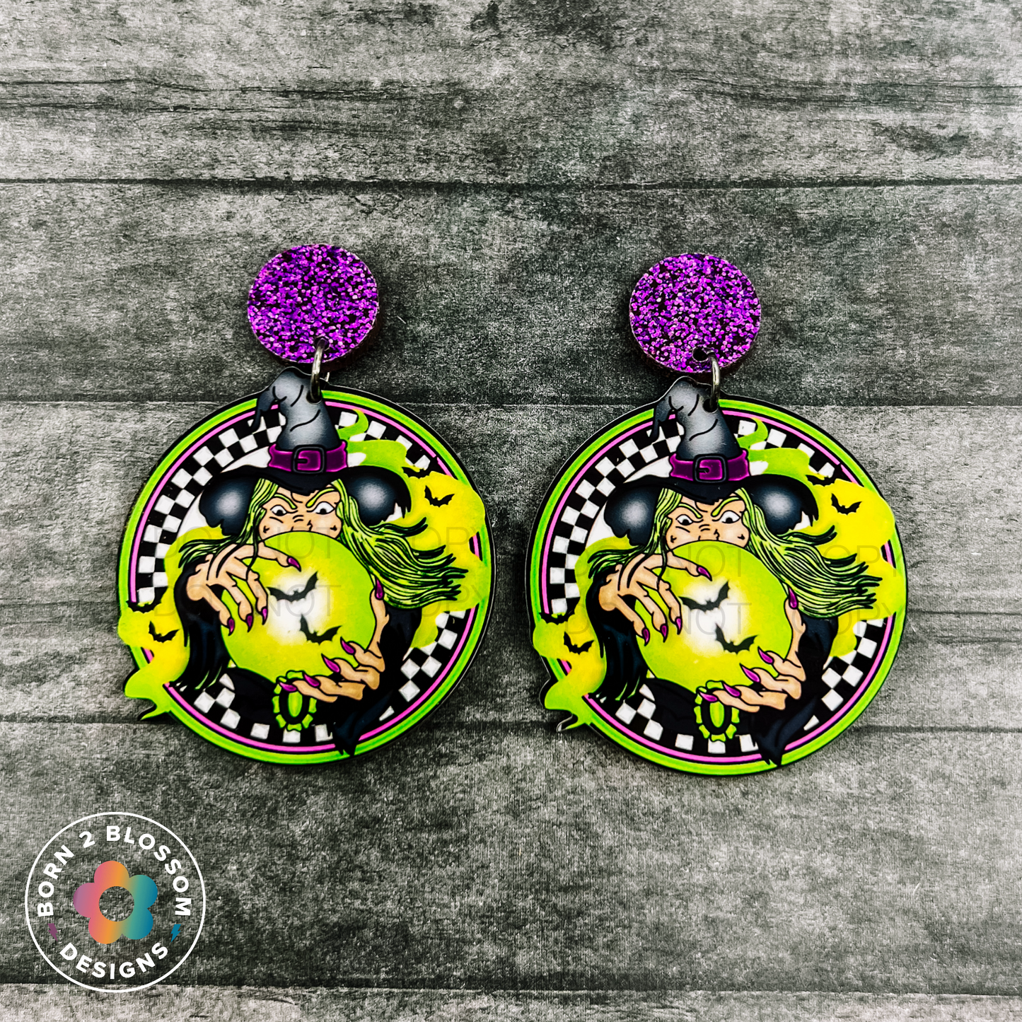 NOV CLEARANCE Hex Witch Dangles