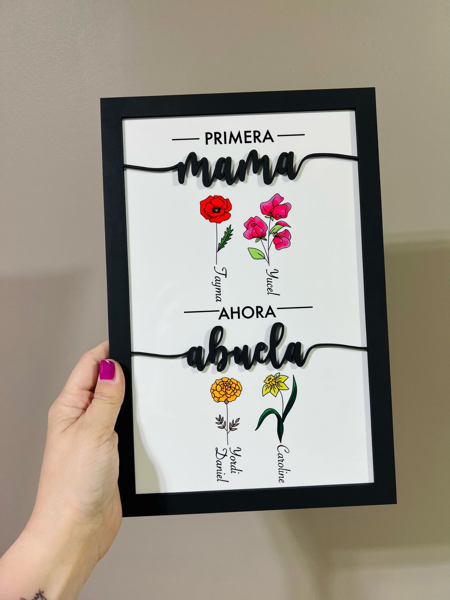 Birth Flower Sign