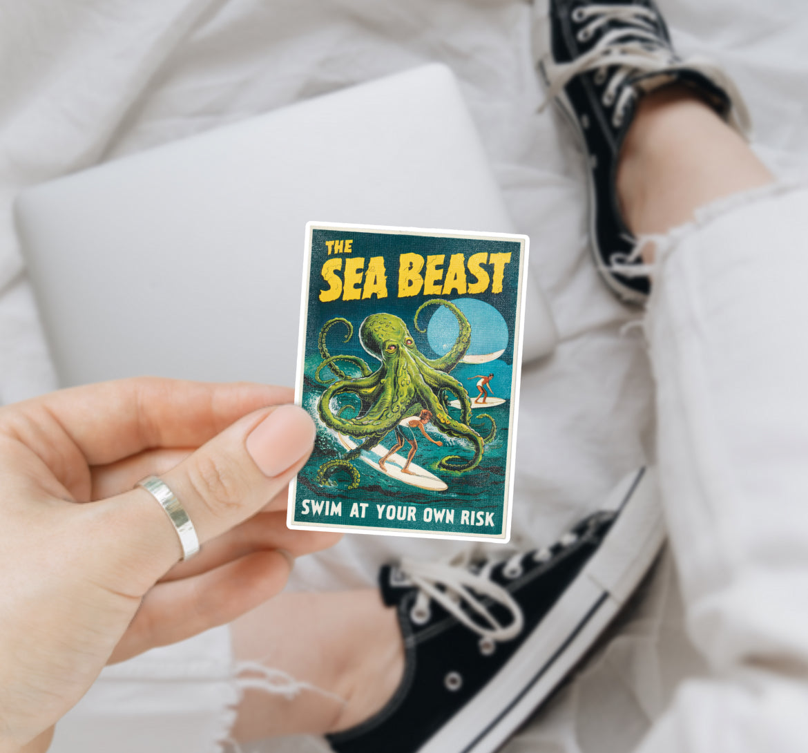 Monster Movie Vinyl Decals (10 Designs Available)