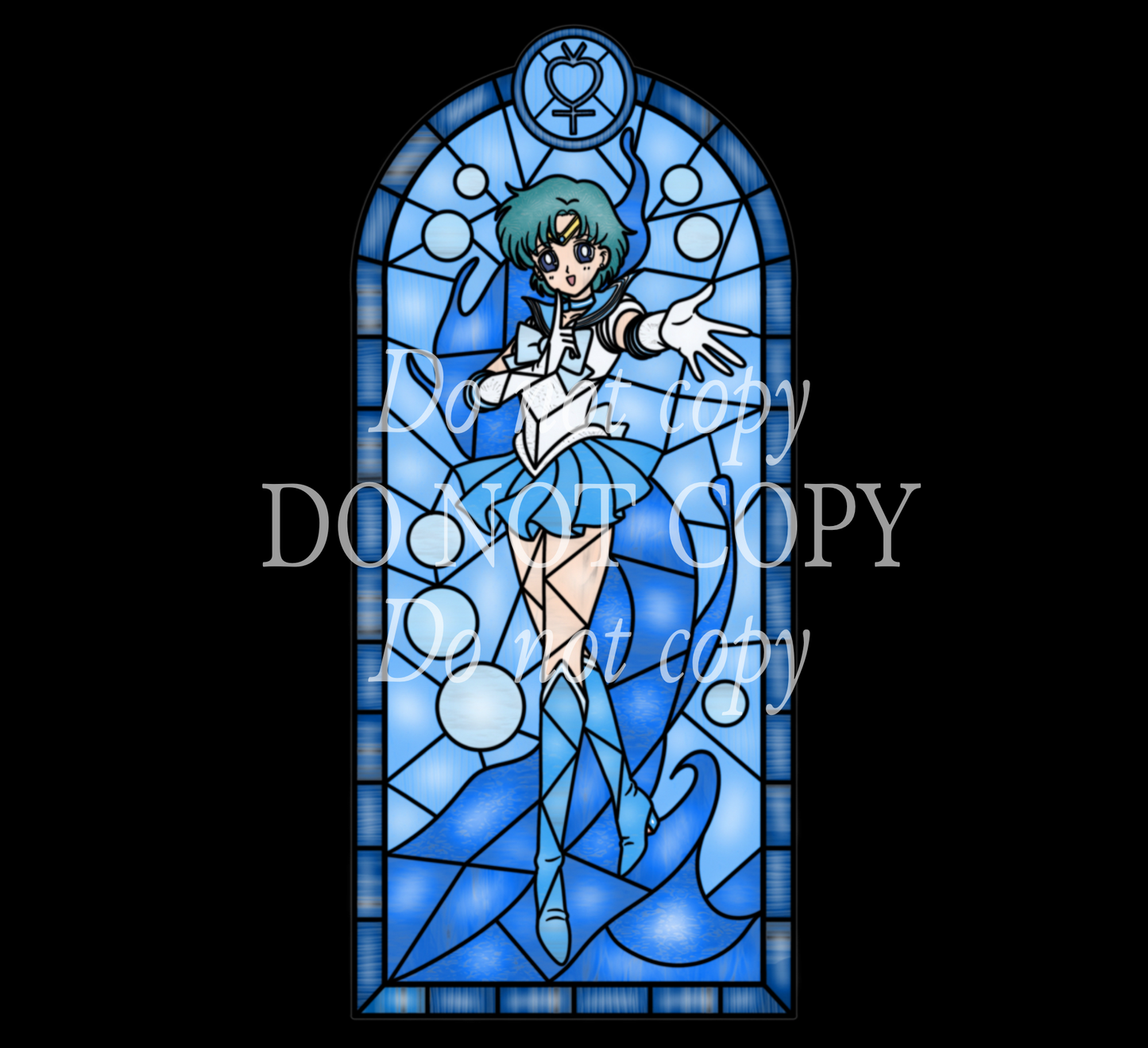 Sailor Stained Glass Nightlight (All Characters)