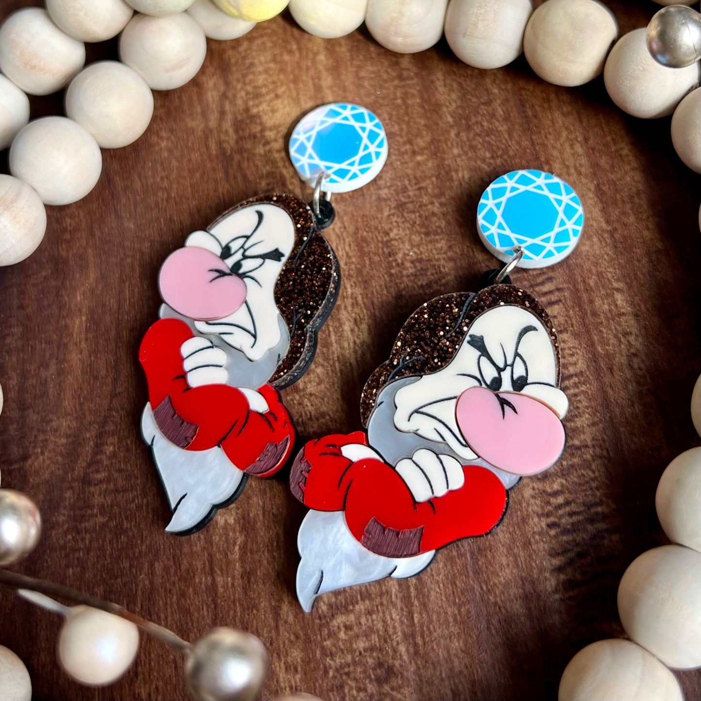 Grumpy Dwarf Dangles