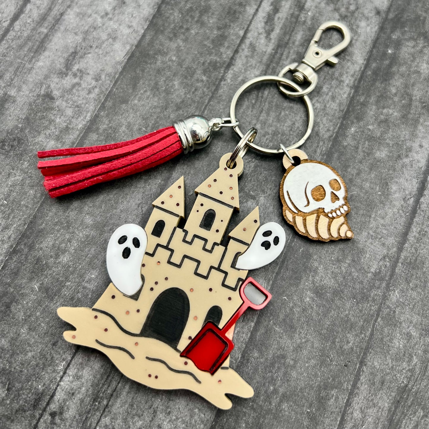 Haunted Sand Castle Dangles