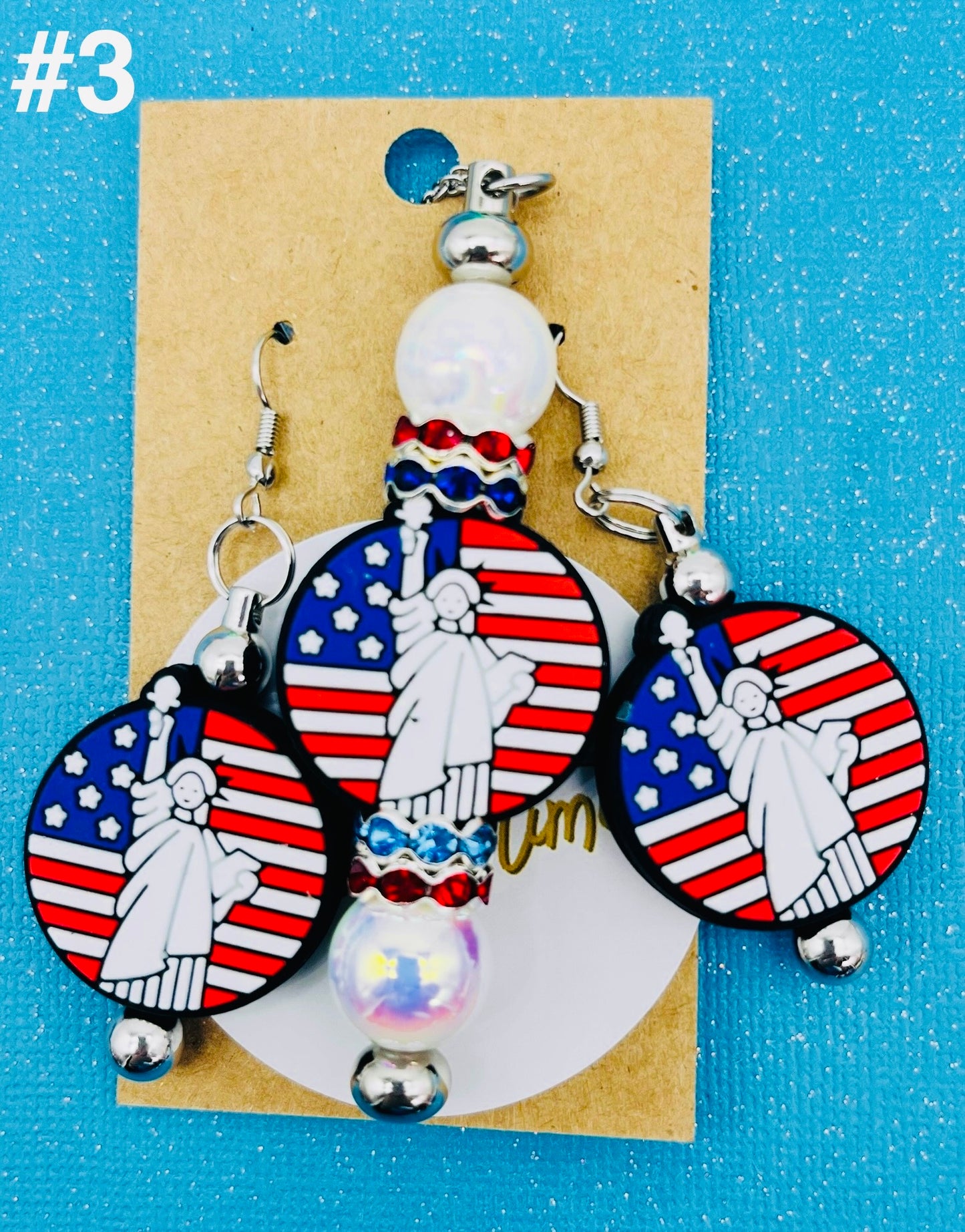 4th of July Beaded Headbands and Jewelry