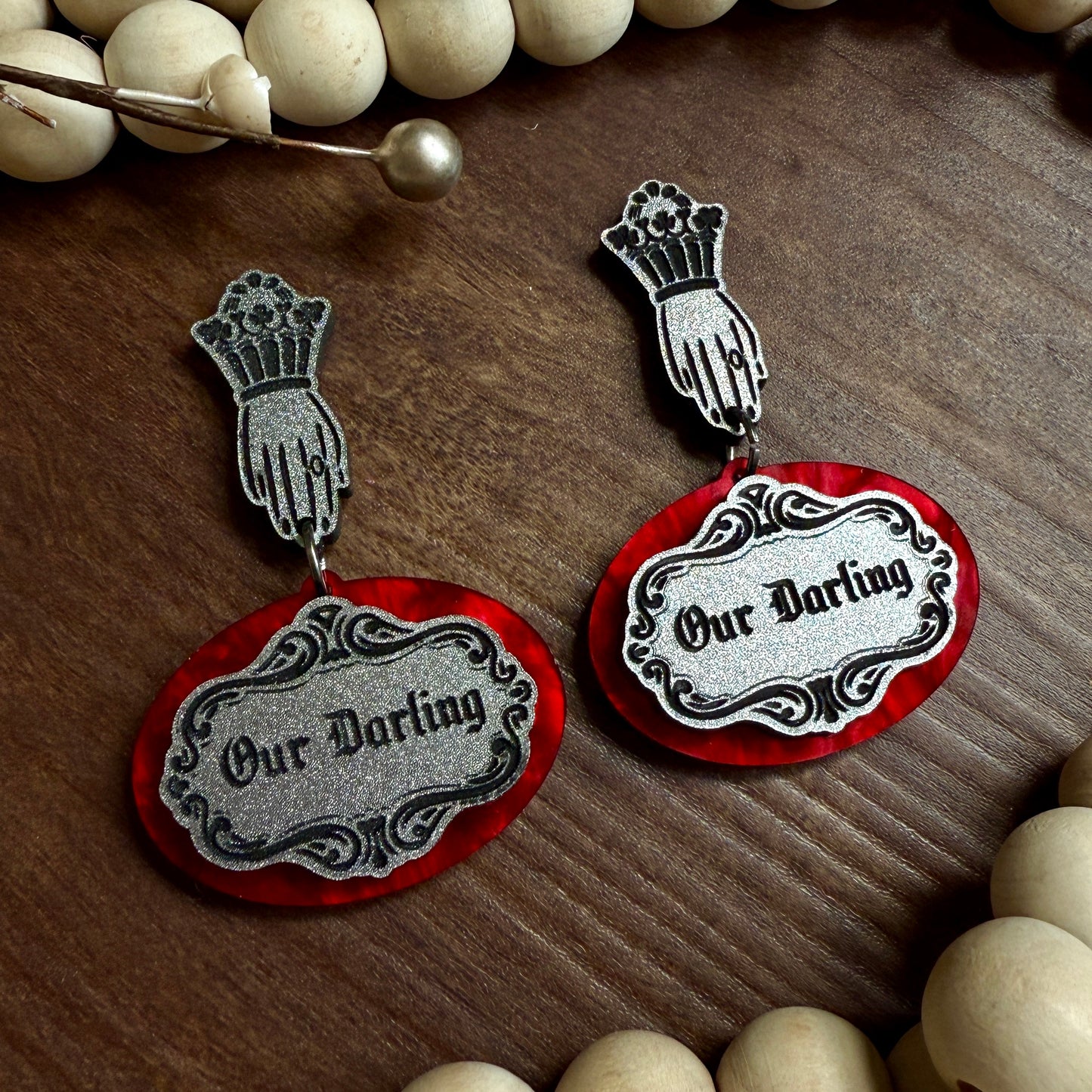 Casket Plaque Dangles