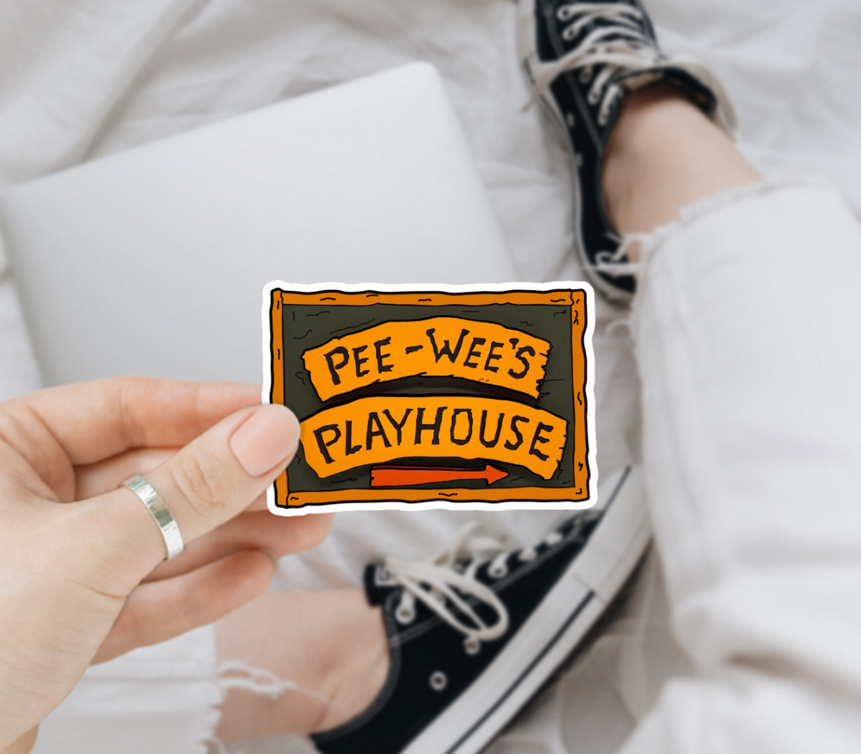 Pee Wee Vinyl Decals (2 Designs Available!)
