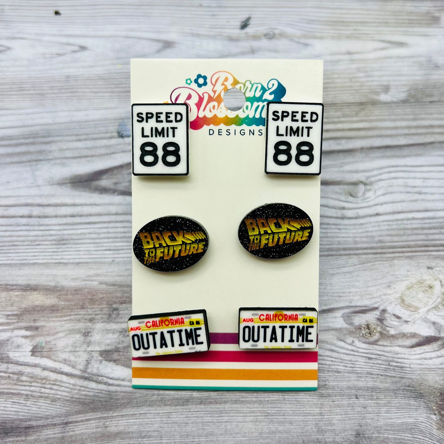 AUG CLEARANCE Back to the Future Stud Set
