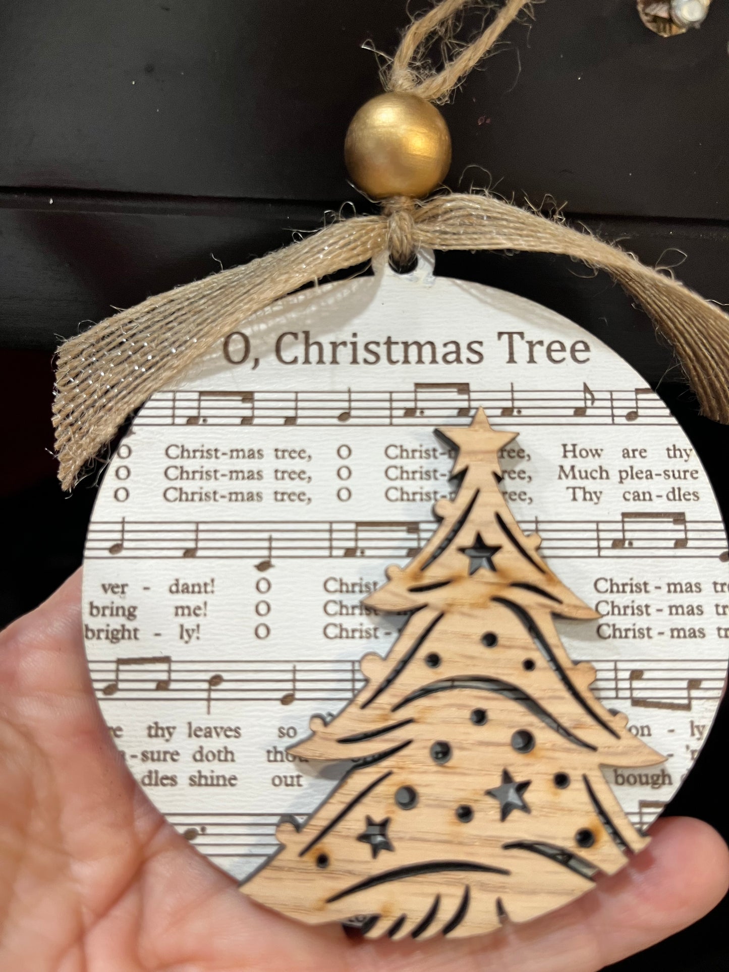 MAY CLEARANCE Christmas Carol Ornaments
