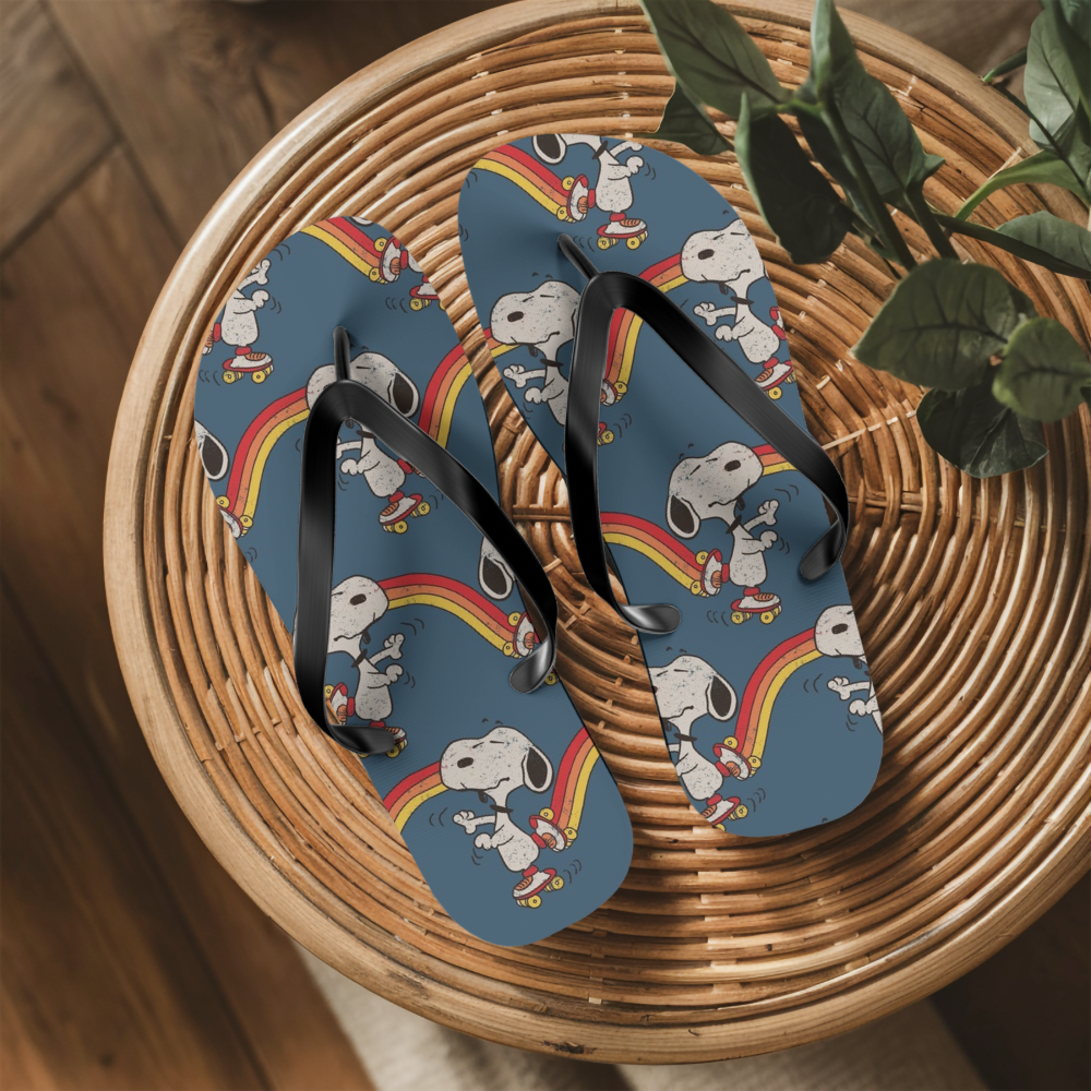 Snoopy Flip Flops