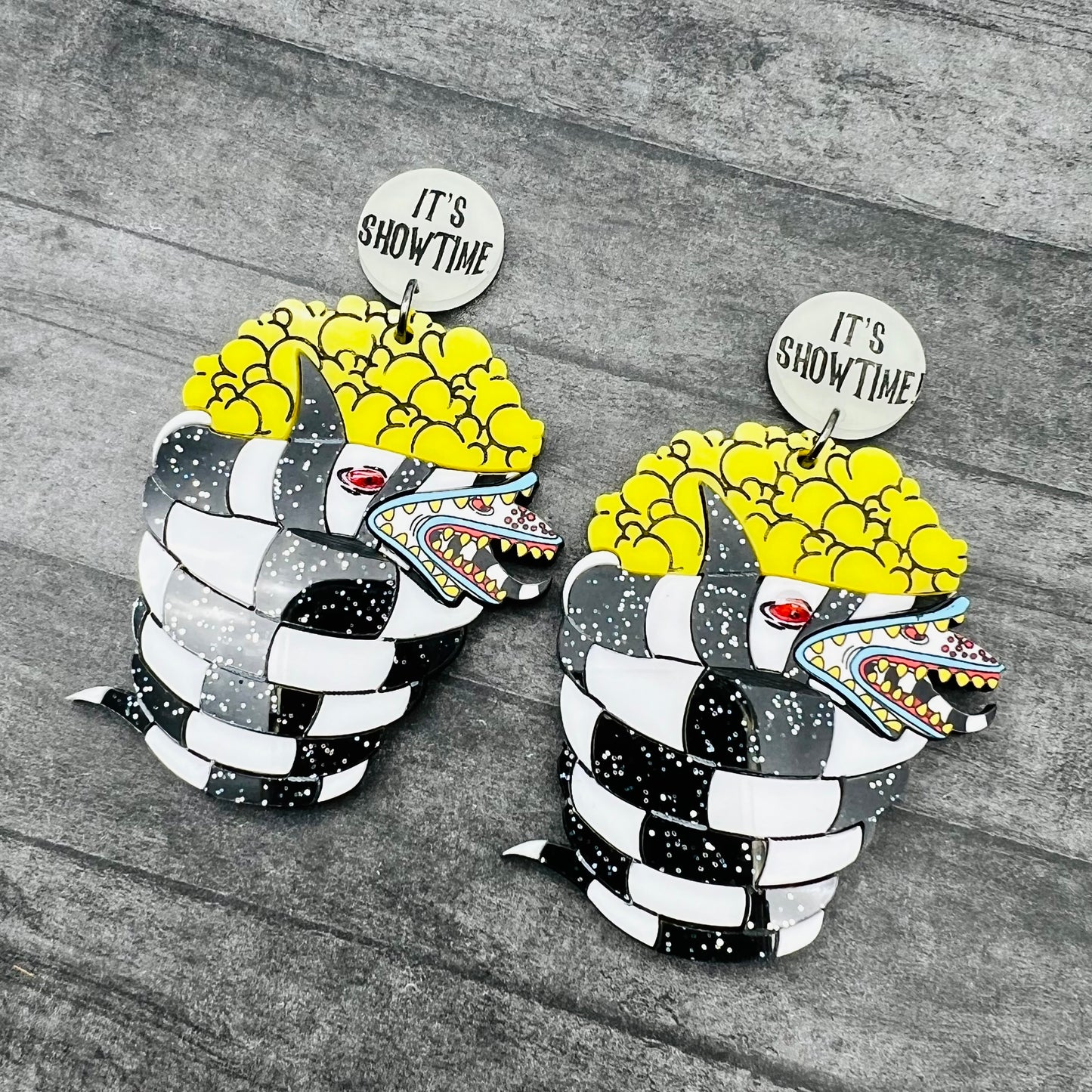 Sandworm Popcorn Bucket Dangles