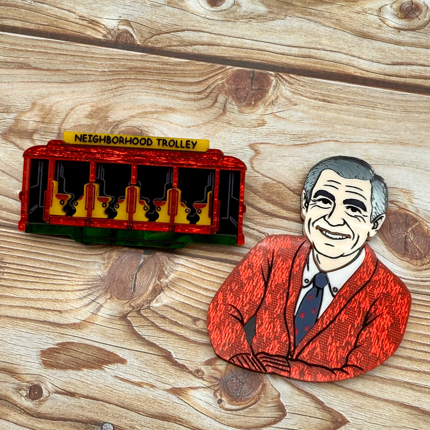 Mr. Rogers BROOCH
