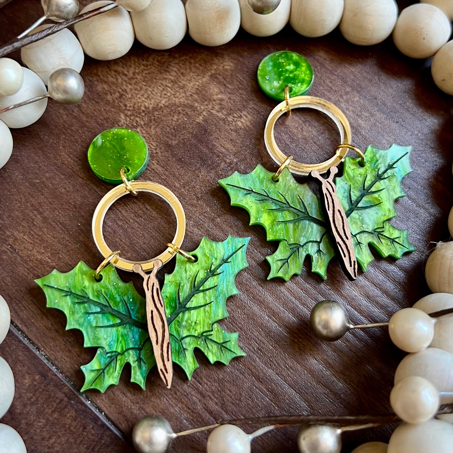 Leaf Butterfly Dangles (2 Colors Available!)