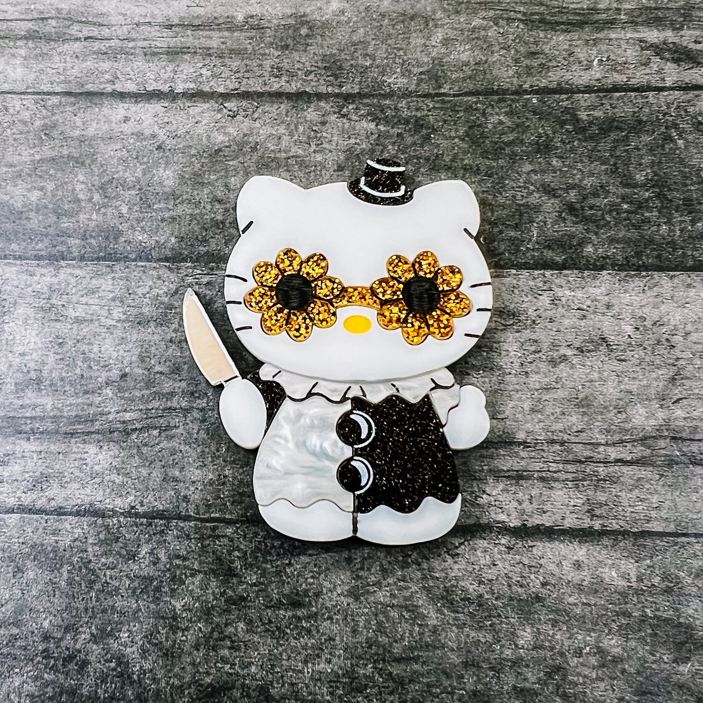 Horror Kitty BROOCH (30 Designs Available!)
