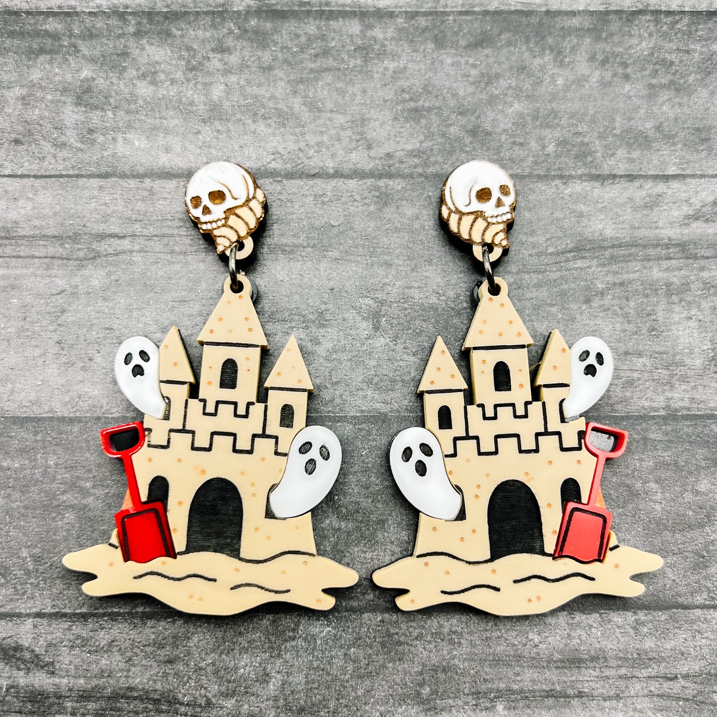 Haunted Sand Castle Dangles