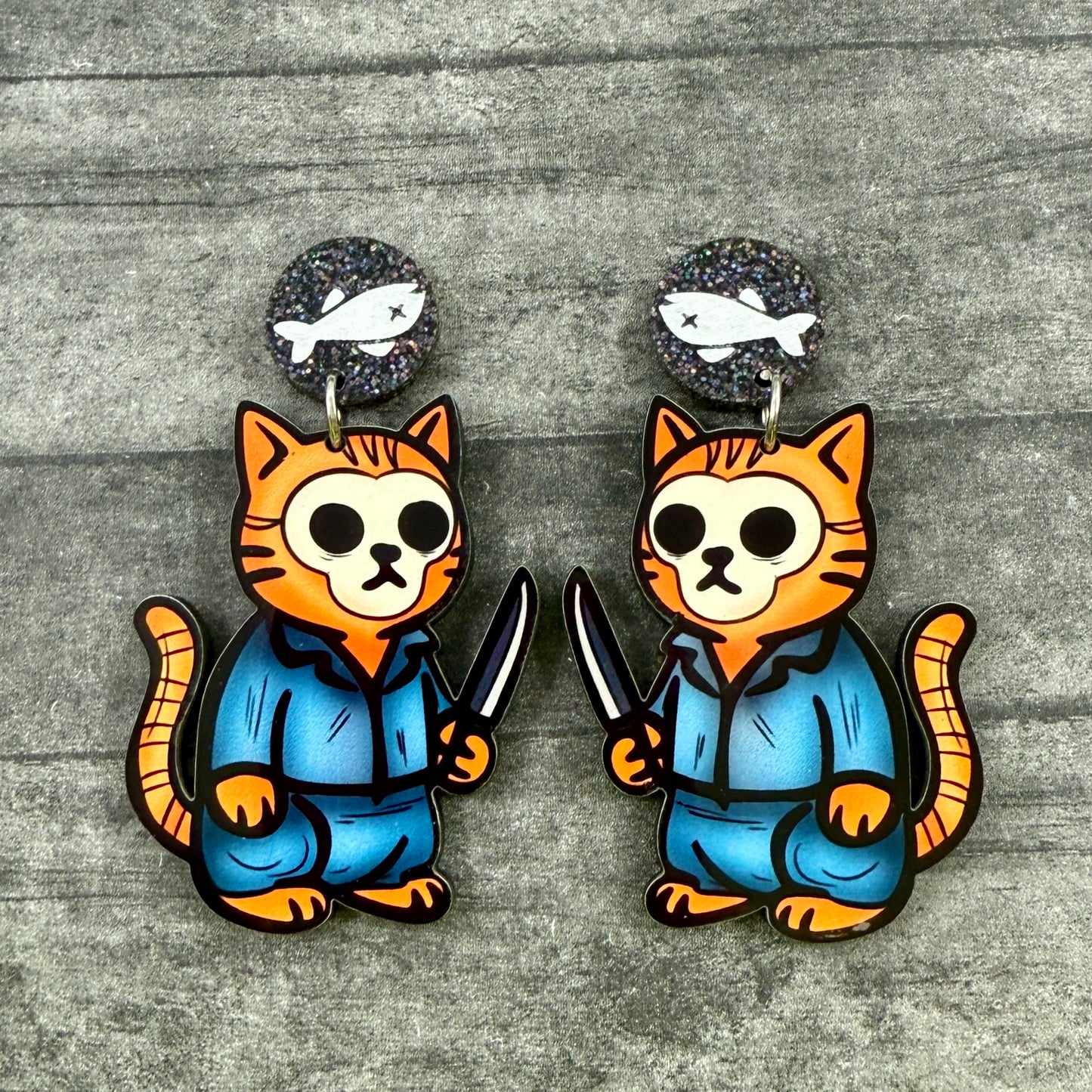 Killer Cat Dangles (4 Different Characters)
