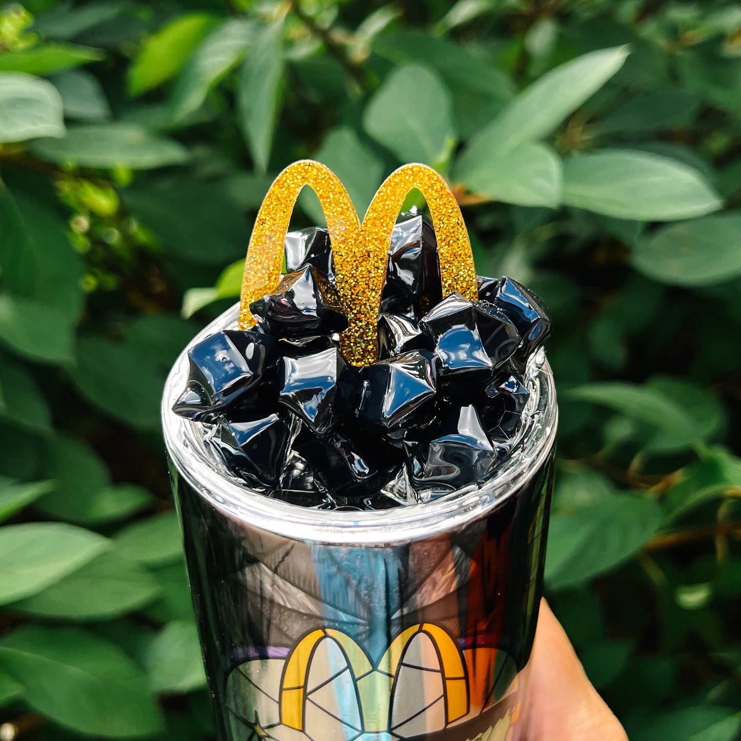McDs Halloween Mirror Tumbler