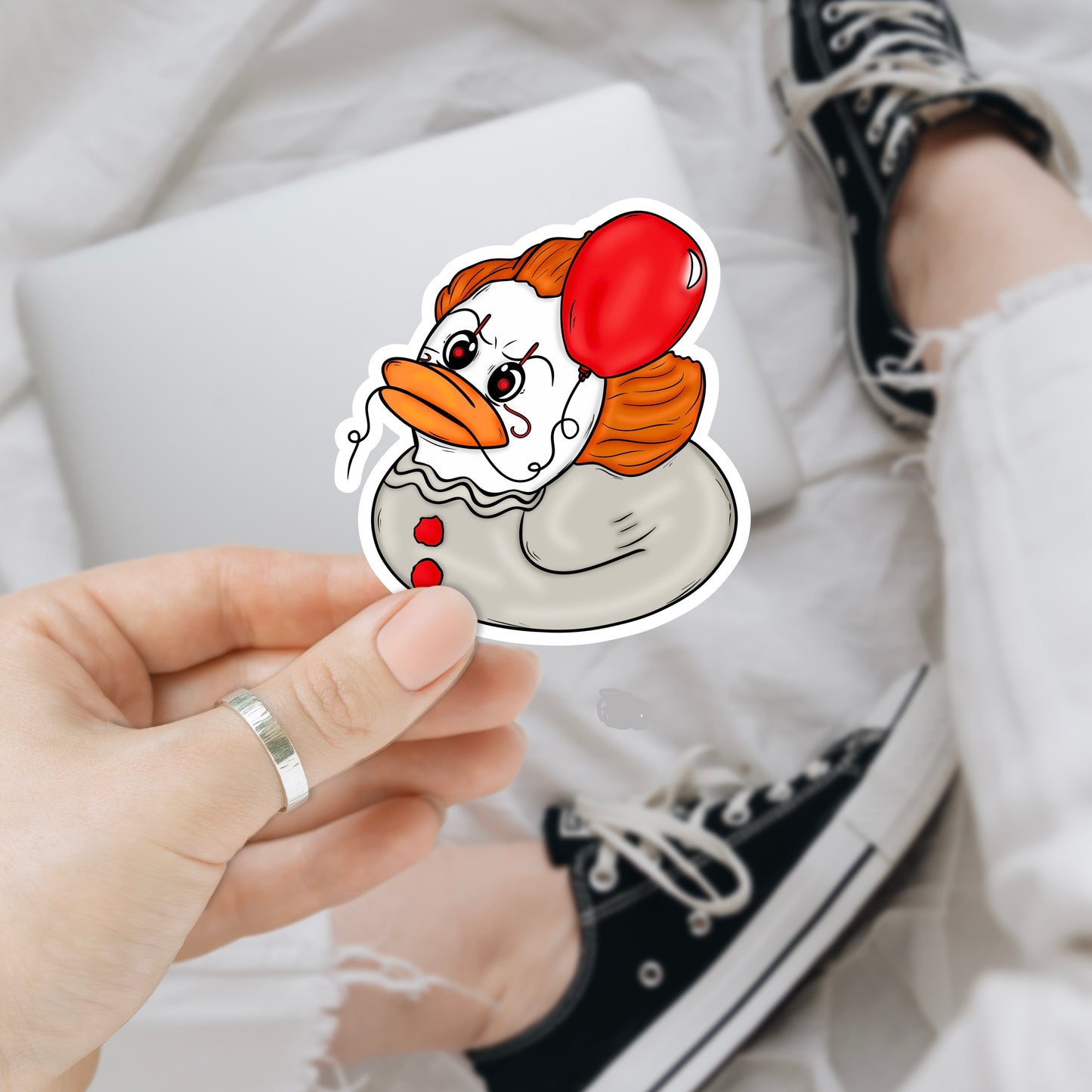 Horror Quack Vinyl Decals (11 Designs Available)