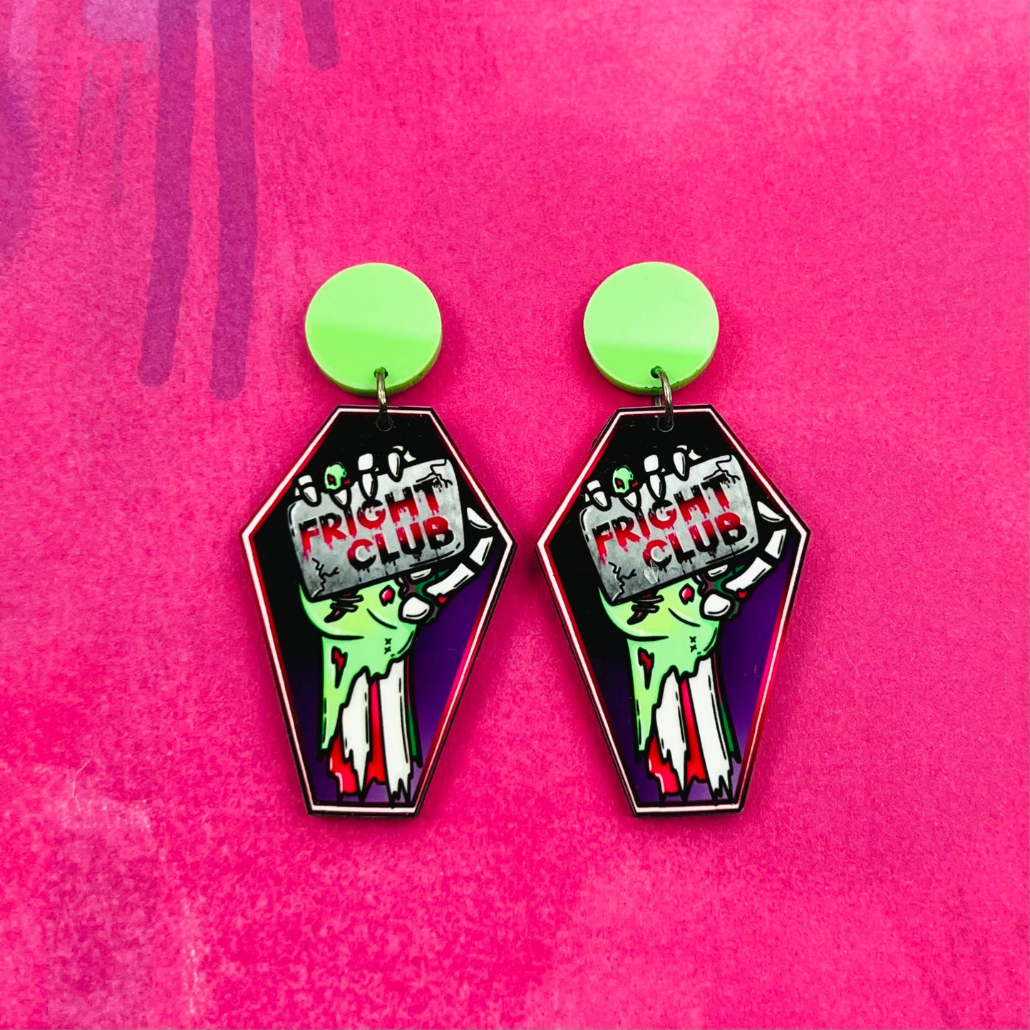 NOV CLEARANCE Fright Club Dangles
