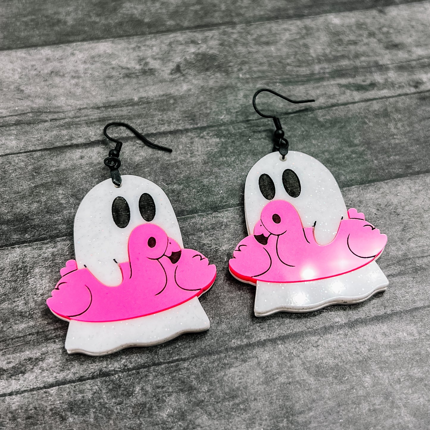 Pool Time Ghost Dangles