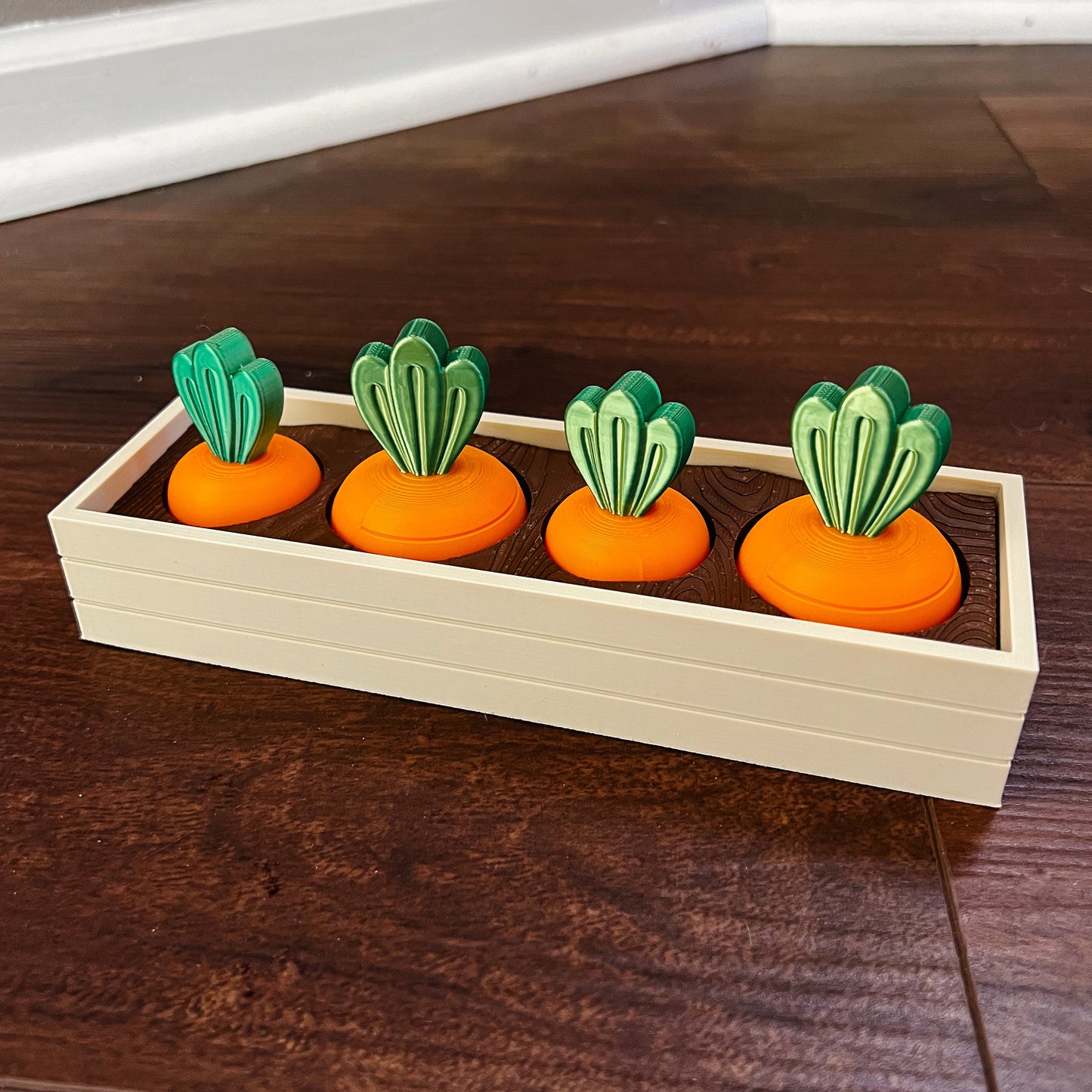 3D Printed Carrot Garden