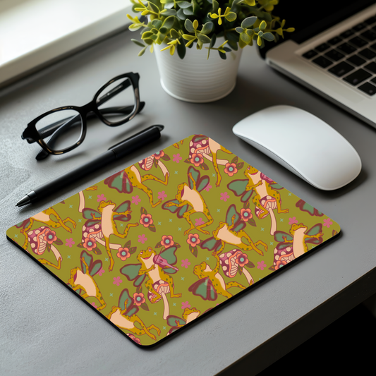 Frog Fairy Mouse Pad