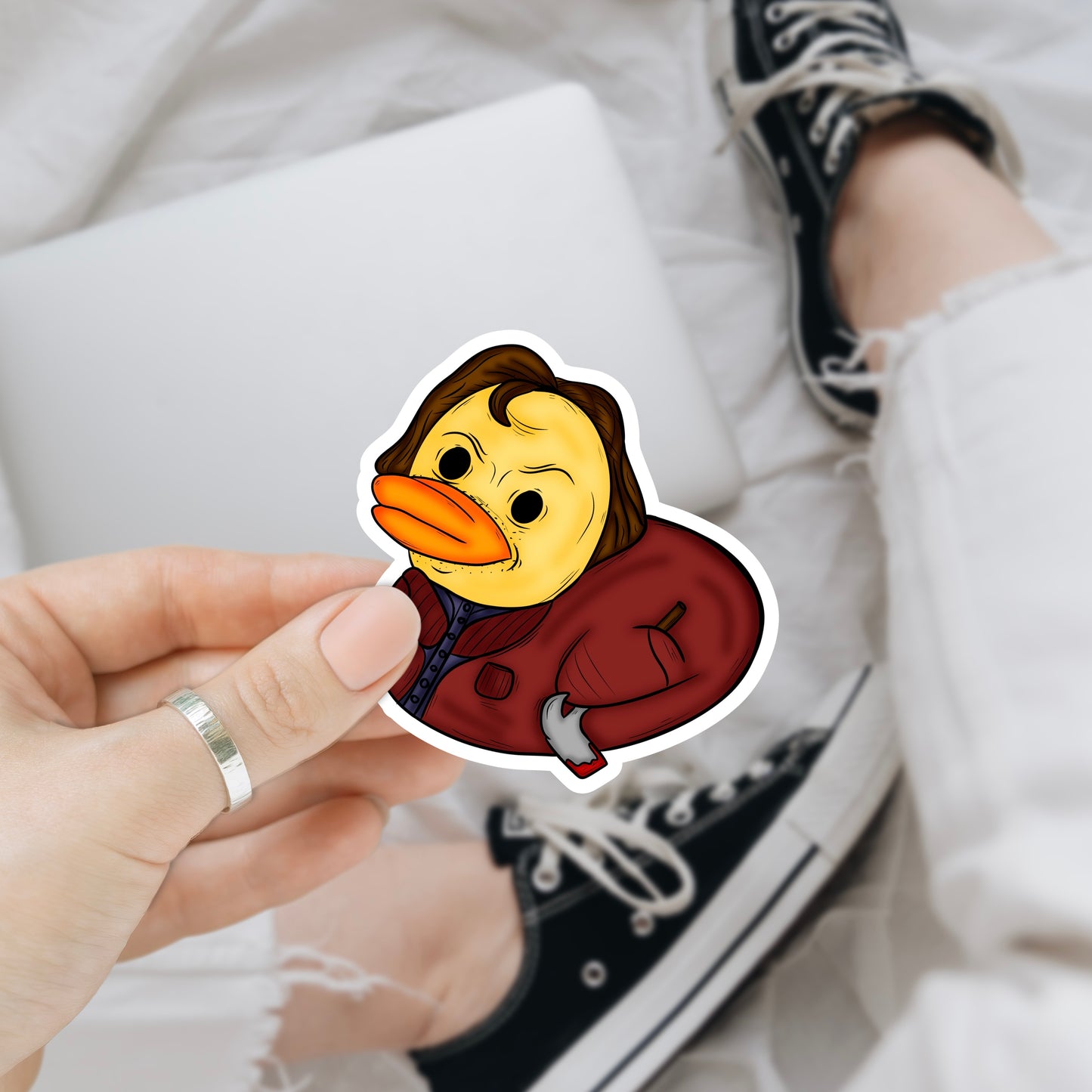 Horror Quack Vinyl Decals (11 Designs Available)