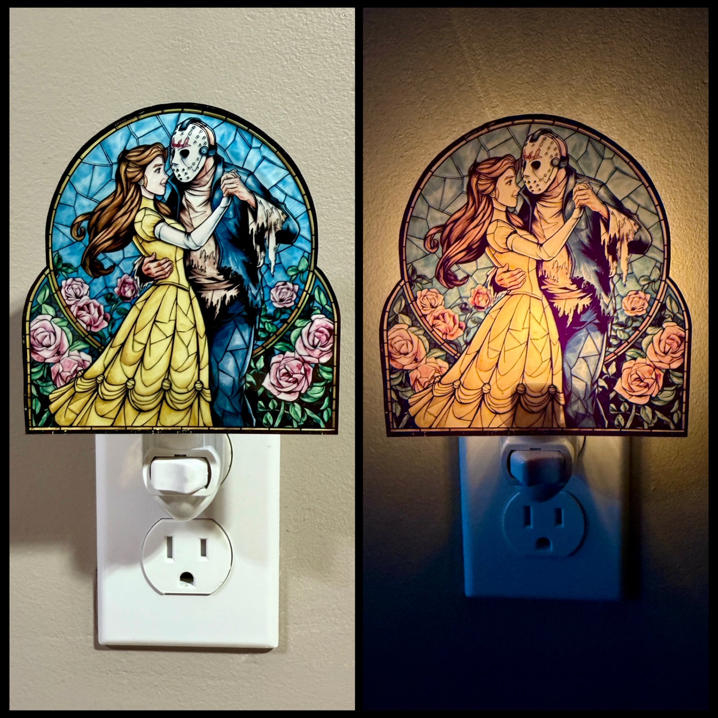 Disney X Horror Nightlight (Multiple Character Options!)