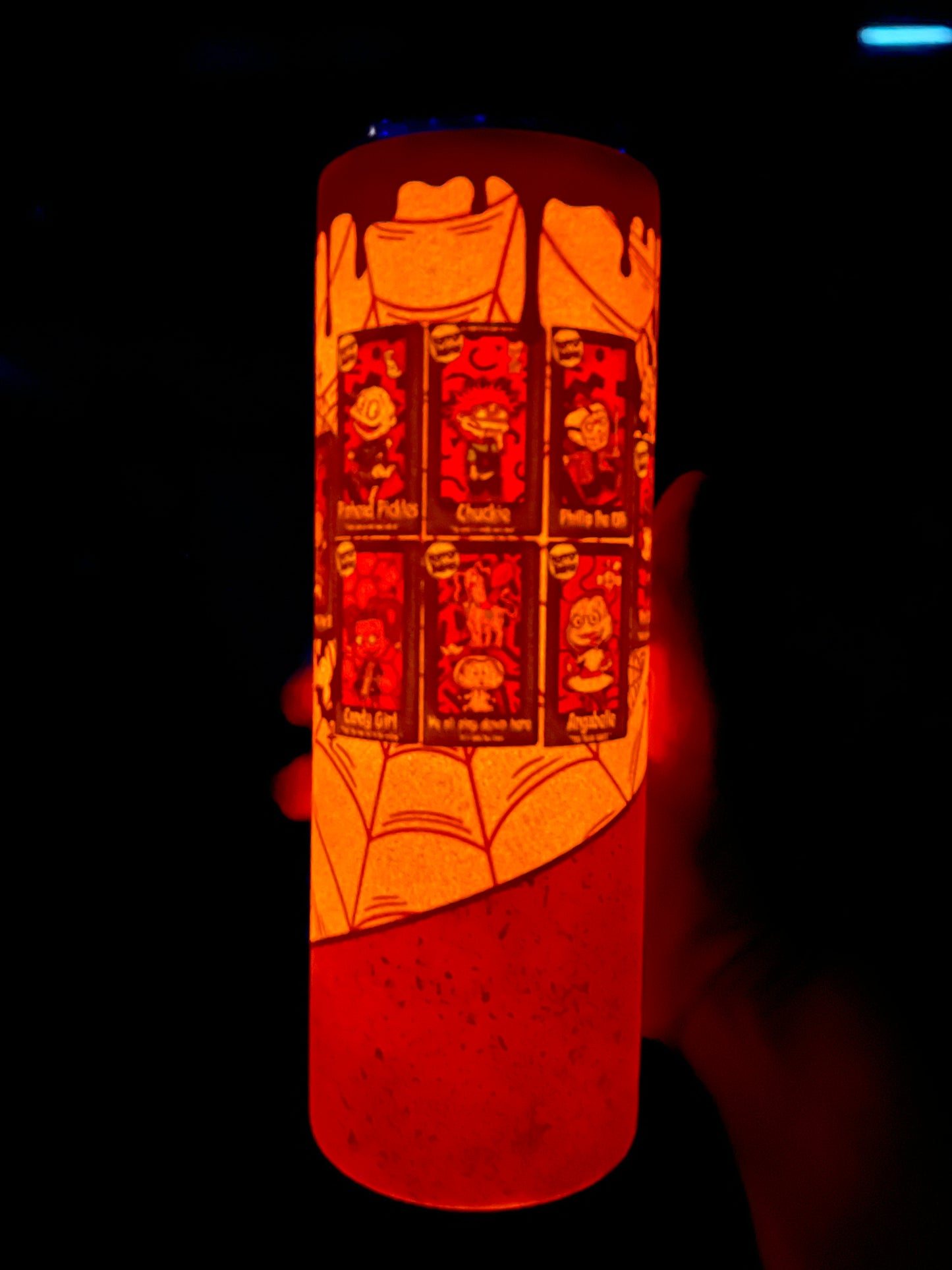 Horror Rugrats Glow Tumbler