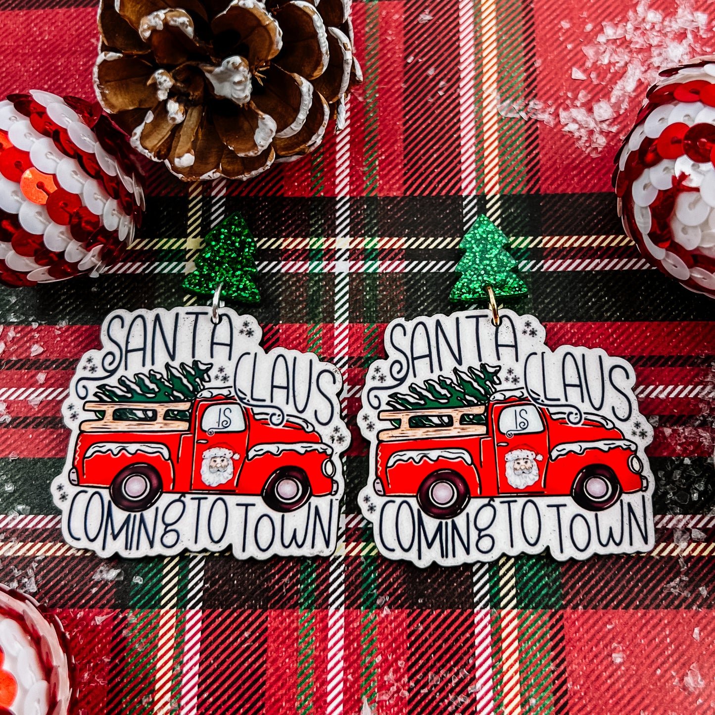 Santa Claus is Coming to Town Dangles