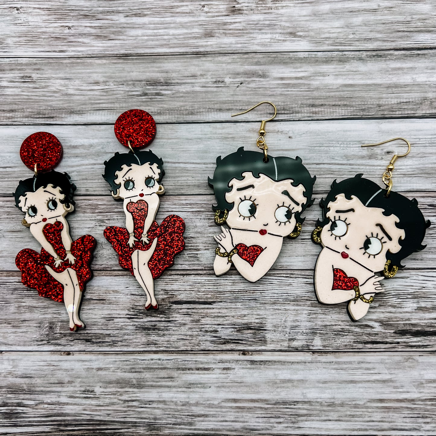 Betty Boop Dangles