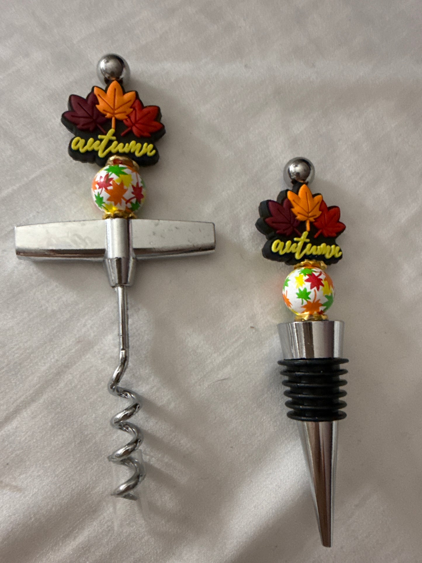 Ok Clearance Wine Bottle Opener and Stopper for Autumn