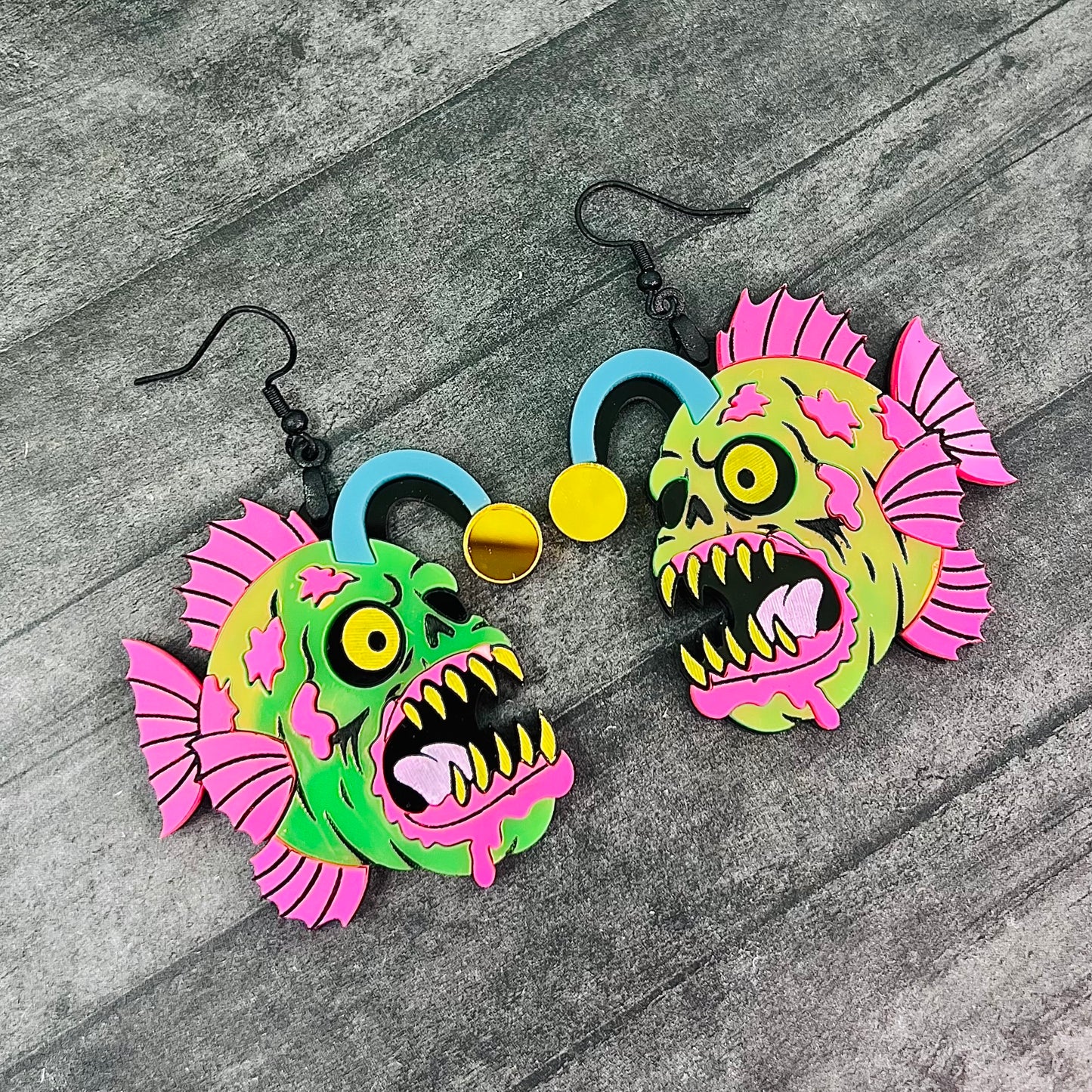 Zombie Anglerfish Dangles