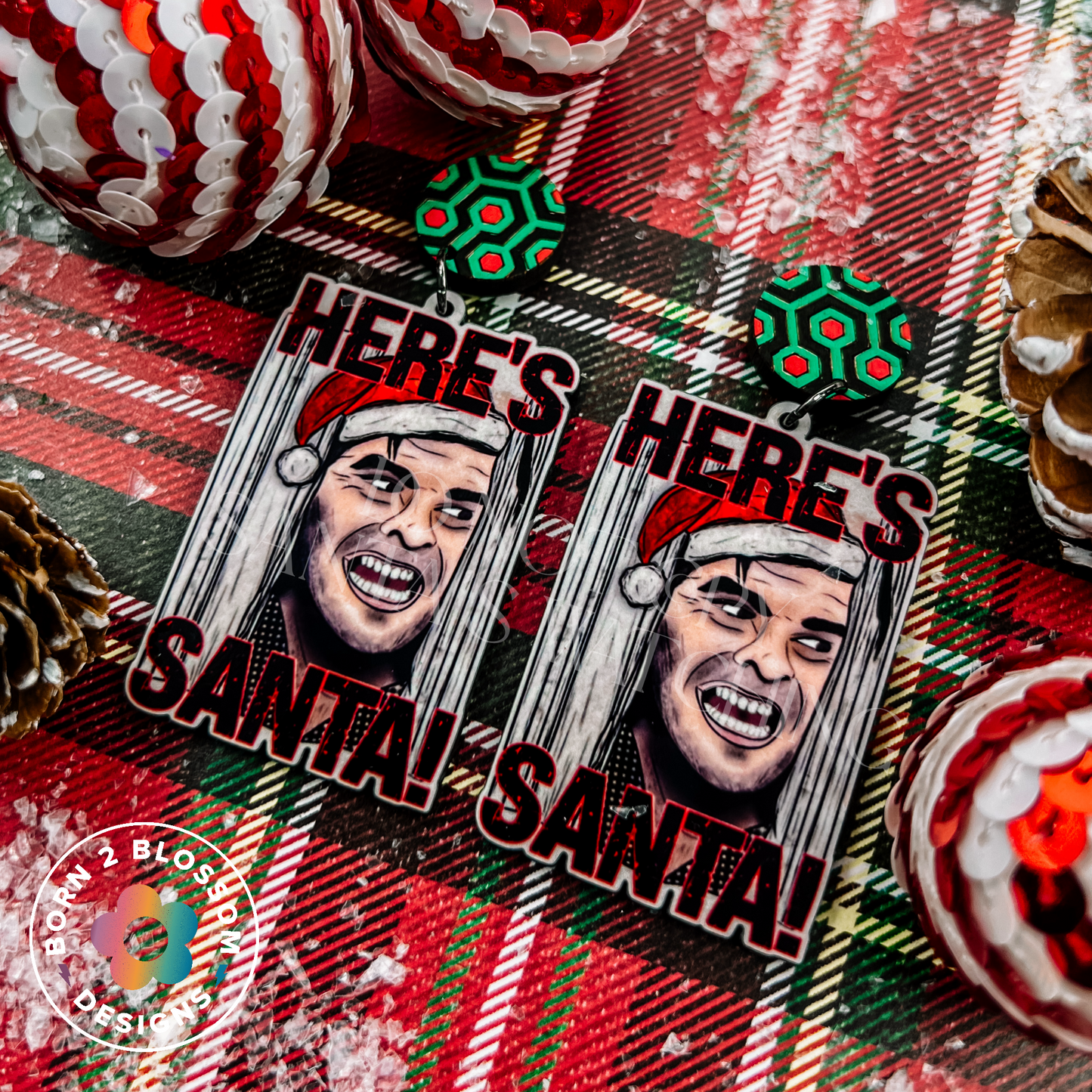 Heres Santa! Dangles