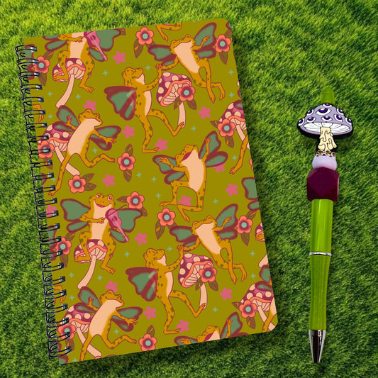 Frog Fairy Notebook & Pen Set