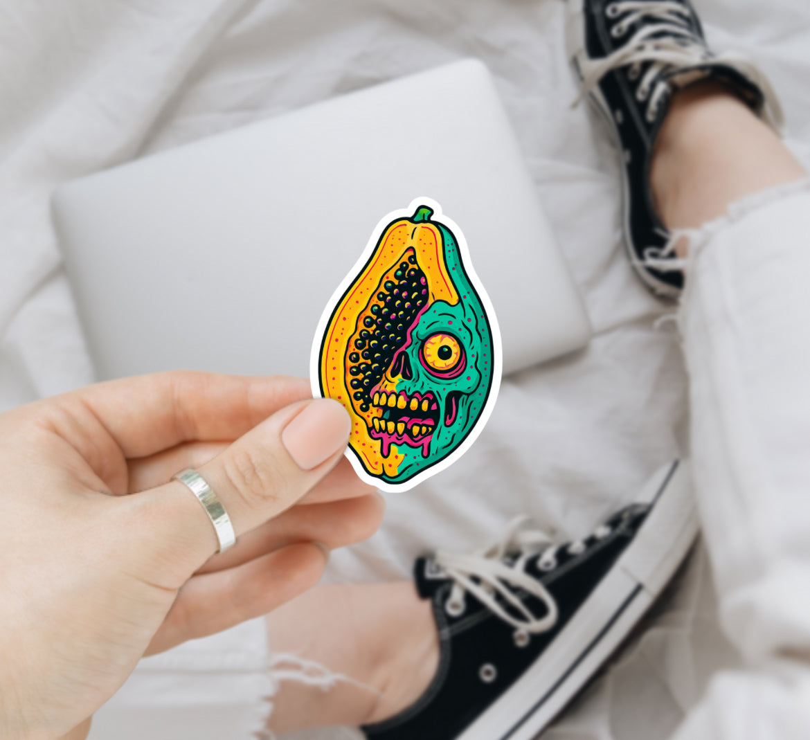 Pop Art Zombie Vinyl Decals (7 Designs Available)