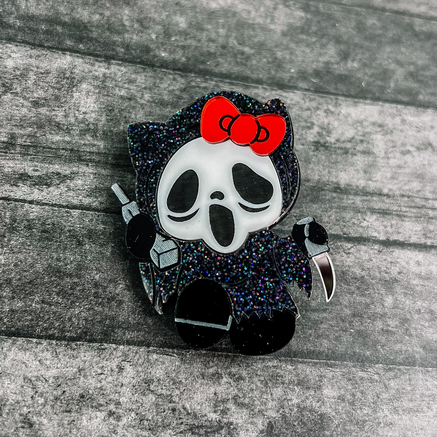 Horror Kitty BROOCH