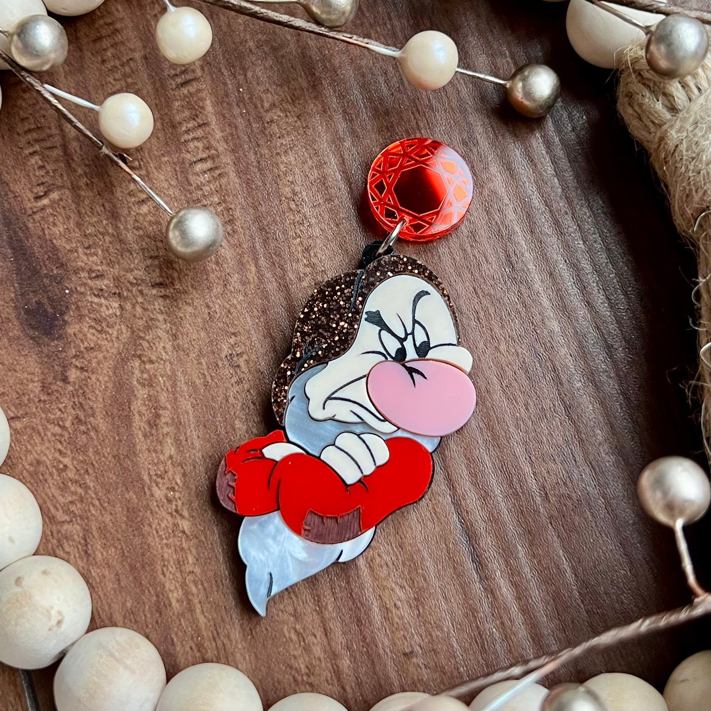 Grumpy Dwarf Dangles