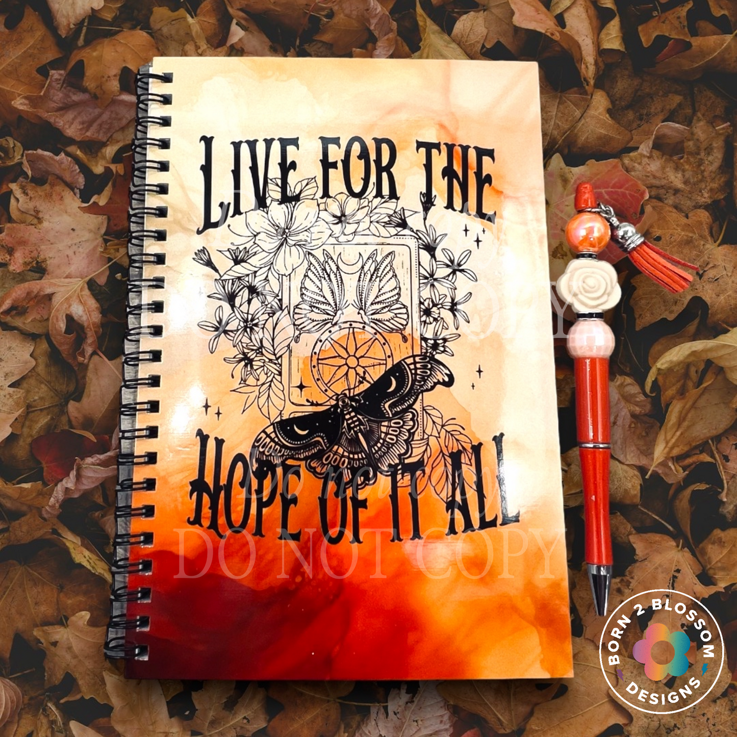 Live for the Hope Notebook & Pen