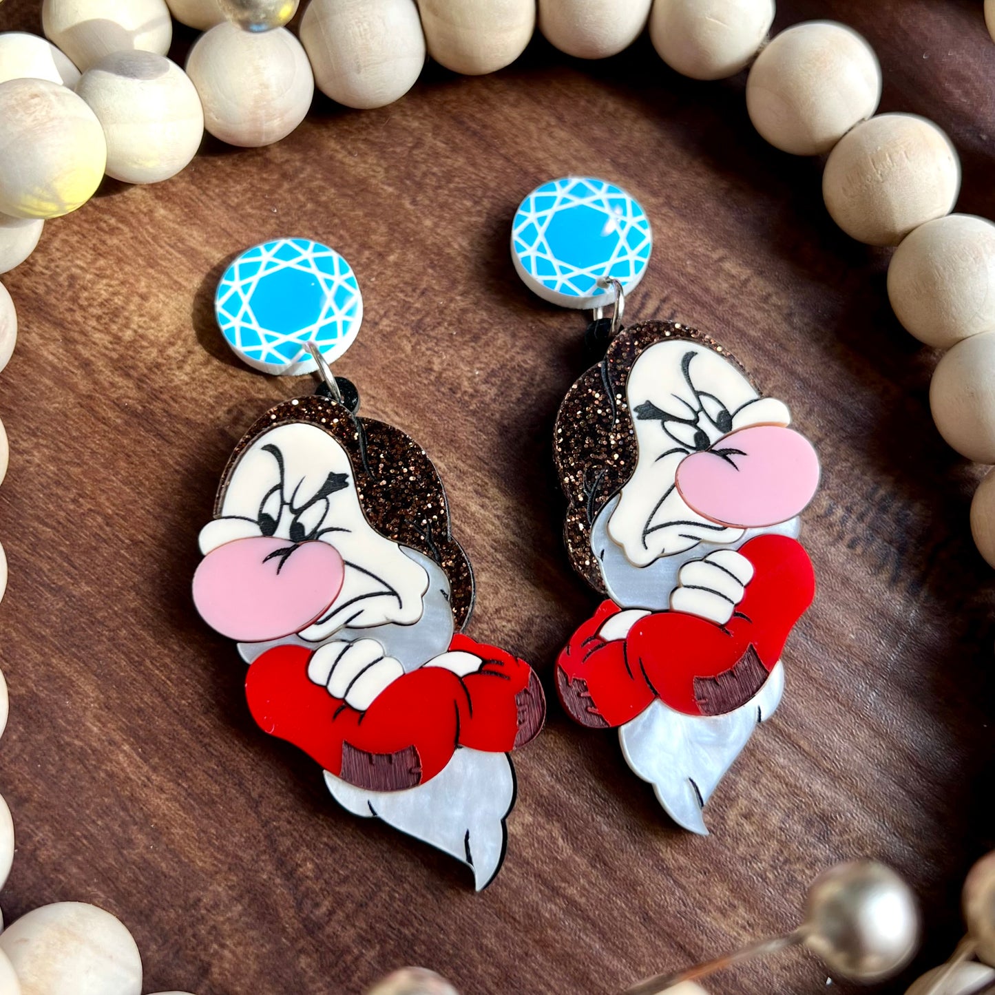 Grumpy Dwarf Dangles