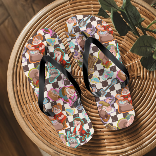 Seven Dwarves Flip Flops
